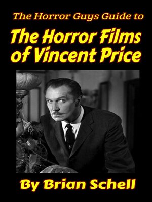 cover image of The Horror Guys Guide to the Horror Films of Vincent Price